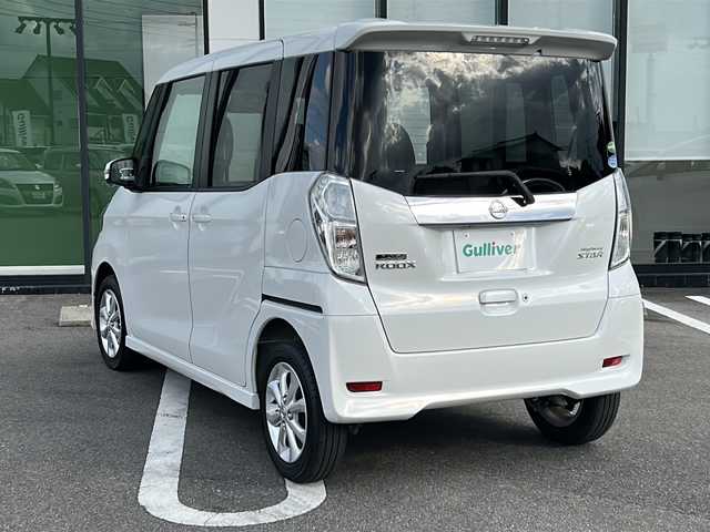 日産 デイズ ルークス ハイウェイスター Xターボ 岐阜県 2018(平30)年 4.8万km ホワイトパール 登録時走行距離47959km/純正ＳＤナビ/全方位カメラ/ワンオーナー/フルセグＴＶ/ターボ/片側パワースライドドア/プリクラッシュ/純正14インチアルミホイール/純正フロアマット/前後ドライブレコーダー/プッシュスタート/スマートキー/スペアキー(1本)/禁煙車/LEDヘッドライト/オートライト/フォグランプ/オートマチックハイビーム/アイドリングストップ