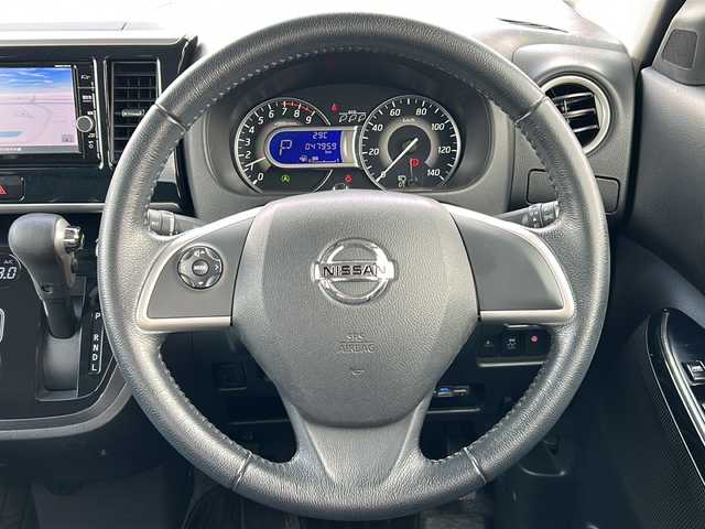 日産 デイズ ルークス ハイウェイスター Xターボ 岐阜県 2018(平30)年 4.8万km ホワイトパール 登録時走行距離47959km/純正ＳＤナビ/全方位カメラ/ワンオーナー/フルセグＴＶ/ターボ/片側パワースライドドア/プリクラッシュ/純正14インチアルミホイール/純正フロアマット/前後ドライブレコーダー/プッシュスタート/スマートキー/スペアキー(1本)/禁煙車/LEDヘッドライト/オートライト/フォグランプ/オートマチックハイビーム/アイドリングストップ