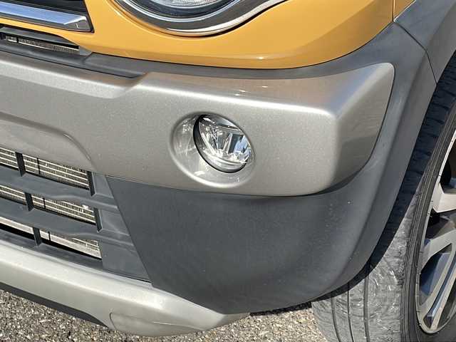 スズキ ハスラー J ブラックインテリアパッケージ 福井県 2018(平30)年 5.4万km アクティブイエロー/ブラック2トーンルーフ 登録時走行距離５３２５６ｋｍ/ワンオーナー/ブラックインテリアパッケージ/４WD/デュアルカメラブレーキサポート/レーンキープアシスト/社外メモリナビゲーション/（CD/DVD/BT）/フルセグテレビ/前後ドライブレコーダー（ミラー型）/純正15インチアルミホイール/HIDヘッドライト/LEDフォグランプ/ダウンヒルコントロール/シートヒーター/ハーフレザーシート/オートライト/アイドリングストップ/ETC/ドアバイザー/プッシュスタート/スマートキー/保証書/取扱説明書