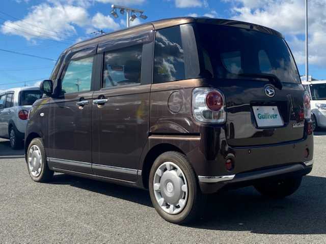 ダイハツ ムーヴ キャンバス G メイクアッフ SA Ⅱ 兵庫県 2017(平29)年 8.6万km プラムブラウンクリスタルマイカ 純正ナビ/・BT/・CD/DVD/衝突軽減システム/全方位カメラ/ETC/純正フロアマット/ステアリングスイッチ/アイドリングストップ/両側パワースライドドア/レーンキープアシスト/LEDヘッドライト