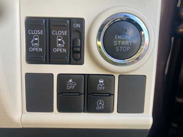 ダイハツ ムーヴ キャンバス G メイクアッフ SA Ⅱ 兵庫県 2017(平29)年 8.6万km プラムブラウンクリスタルマイカ 純正ナビ/・BT/・CD/DVD/衝突軽減システム/全方位カメラ/ETC/純正フロアマット/ステアリングスイッチ/アイドリングストップ/両側パワースライドドア/レーンキープアシスト/LEDヘッドライト