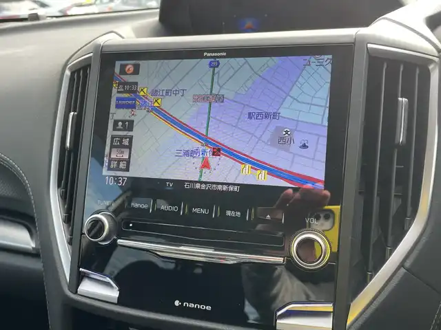 スバル フォレスター ツーリング 石川県 2018(平30)年 4.1万km パール 純正メモリーナビ/フルセグTV/バック＆サイドカメラ/LEDヘッドライト/ETC/ハーフレザーシート/シートヒーター/純正アルミホイール/デジタルミラー/ブラインドスポットモニター/レーダークルーズ/アイサイト/ドラレコ/オートライト