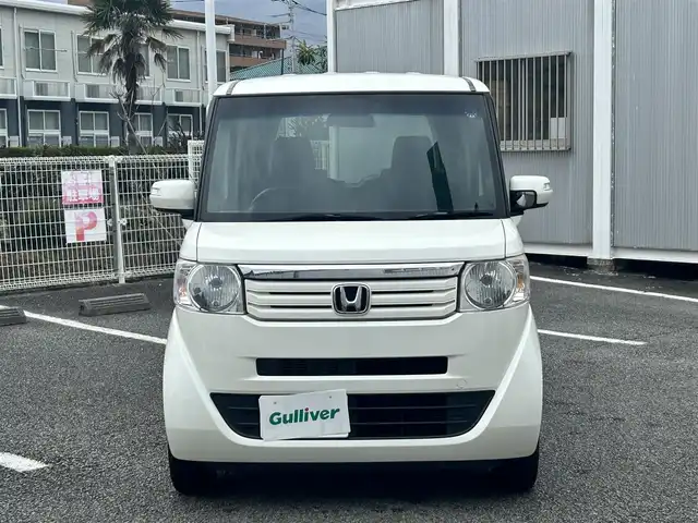 ホンダ Ｎ ＢＯＸ G Lパッケージ 静岡県 2014(平26)年 9.4万km フィヨルドミストパール ユーザー買取/純正ナビ/片側パワースライドドア/バックカメラ/純正14インチAW