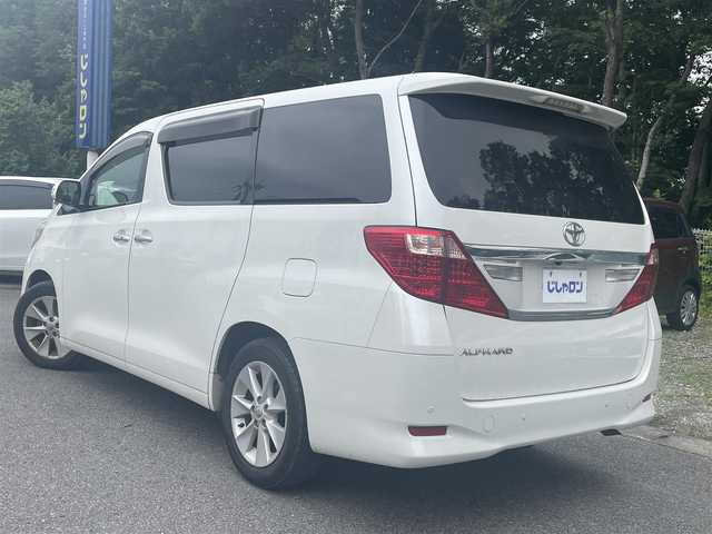 トヨタ アルファード 240G 栃木県 2012(平24)年 12.1万km ホワイトパールクリスタルシャイン (株)IDOMが運営する【じしゃロン宇都宮店】の自社ローン専用車両になります。こちらは現金またはオートローンご利用時の価格です。自社ローンご希望の方は別途その旨お申付け下さい/サンルーフ/フリップダウンモニター/両側パワースライドドア/社外ナビ/バックカメラ/フルセグ/Ｂｌｕｅｔｏｏｔｈ/パワーシート/メモリーシート/ＥＴＣ/クルーズコントロール