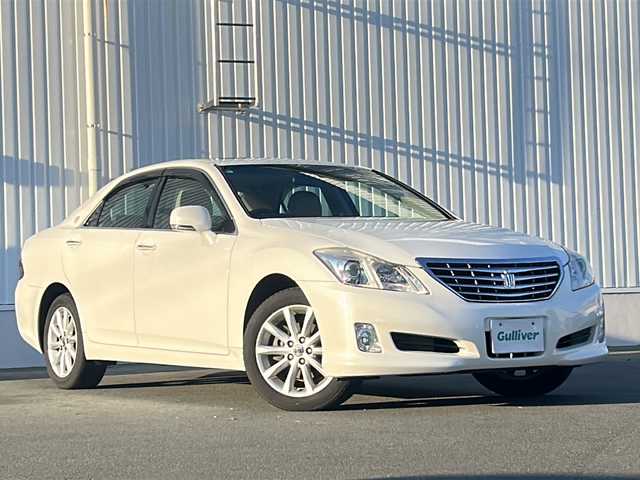 トヨタ クラウン ロイヤル ロイヤルサルーン ナビパッケージ 三重県 2009(平21)年 10.3万km ホワイトパールクリスタルシャイン 純正ナビ/サンルーフ/バックカメラ/ビルトインETC/スペアキー/パワーシート/クルーズコントロール/ウッドコンビステア/オートライト/ステアスイッチ/チルトテレスコピックステア/純正AW　