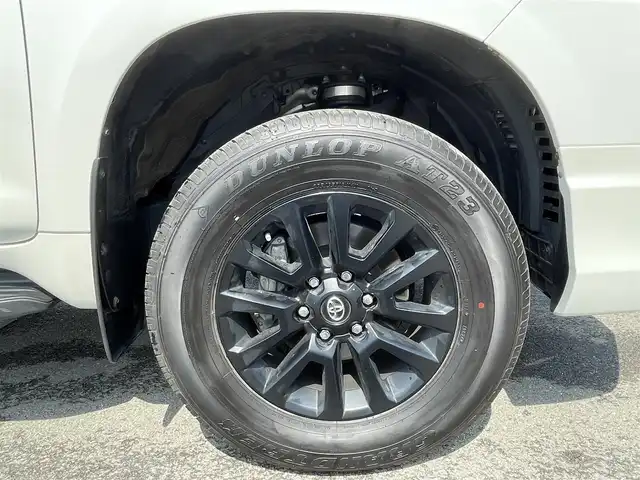 トヨタ ランドクルーザー プラド TX Lパッケージ マットブラED 群馬県 2022(令4)年 1.9万km ホワイトパールクリスタルシャイン モデリスタフルエアロ　/ムーンルーフ　/メーカーオプションナビ　/全周囲カメラ　/フルセグ・Ｂｌｕｅｔｏｏｔｈ。CD・DVD　/ベージュ革　/シートエアコン　/レーンアシスト　/衝突軽減ブレーキ　/コーナーセンサー　/ヒッチメンバー/ETC2.0/純正フロアマット