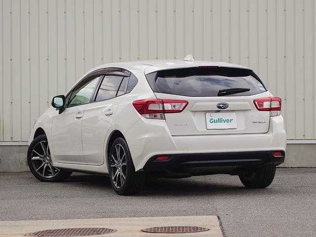 スバル インプレッサ スポーツ 2．0i－L アイサイト 山形県 2017(平29)年 6.7万km クリスタルホワイトP 4WD/アイサイト/ワンオーナー/メモリナビ/　　【CD DVD BT フルセグ USB AUX MSV】/バックカメラ/レーダークルーズコントロール/LEDオートライト/純正17インチアルミホイール/アイドリングストップ/ステアリングスイッチ/パドルシフト/電動格納ウィンカーミラー/フォグランプ/スマートキー×2/ETC