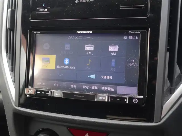 スバル インプレッサ スポーツ 2．0i－L アイサイト 山形県 2017(平29)年 6.7万km クリスタルホワイトP 4WD/アイサイト/ワンオーナー/メモリナビ/　　【CD DVD BT フルセグ USB AUX MSV】/バックカメラ/レーダークルーズコントロール/LEDオートライト/純正17インチアルミホイール/アイドリングストップ/ステアリングスイッチ/パドルシフト/電動格納ウィンカーミラー/フォグランプ/スマートキー×2/ETC