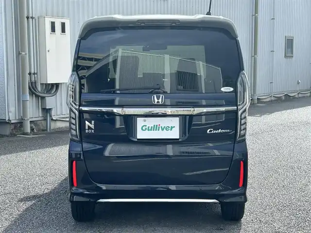 ホンダ Ｎ ＢＯＸ カスタム L ターボ 静岡県 2023(令5)年 1.8万km 紺 ユーザー買取車両/両側パワースライドドア/クルーズコントロール　追従あり/衝突軽減ブレーキ/車線逸脱防止装置/パーキングスイッチ/ブレーキホールド/純正15インチアルミホイール/D/Nシートヒーター/12Vシガーソケット/全席コンソール/ABS/エアバック/パワーウィンドウ/シートヒーター