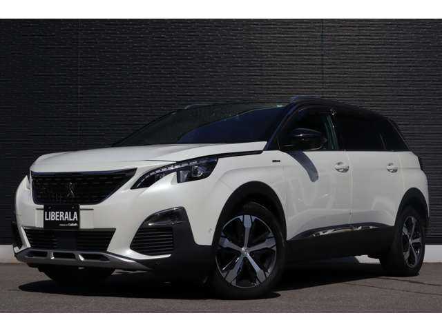 プジョー ５００８ GTライン ブルーHDi 大分県 2020(令2)年 5.2万km パール ワンオーナー/アクティブセーフティブレーキ/アダプティブクルーズコントロール/ブラインドスポットモニター/純正ディスプレイオーディオ/ＣａｒＰｌａｙ/Bluetooth/ワイヤレス充電/バックカメラ/ハーフレザー/シートヒーター/パワーシート/純正１８インチＡＷ/純正ドアバイザー/ＥＴＣ