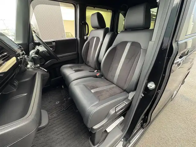 ホンダ Ｎ ＢＯＸ カスタム L ターボ 滋賀県 2021(令3)年 6.8万km クリスタルブラックパール 純正８インチナビ/Bluetooth/DVD/フルセグ/AppleCarPLay/Andoroid)/両側電動スライド/ハーフレザー/バックカメラ/リアソナー/追従クルーズコントロール/レーンキープ/ＬＥＤ/ＡＨＢ/衝突軽減/純正前後ドラレコ/ビルトインＥＴＣ/純正マット/ドアバイザー/リア席サンシェード/プッシュスタート/スマートキー/ステアリングリモコン