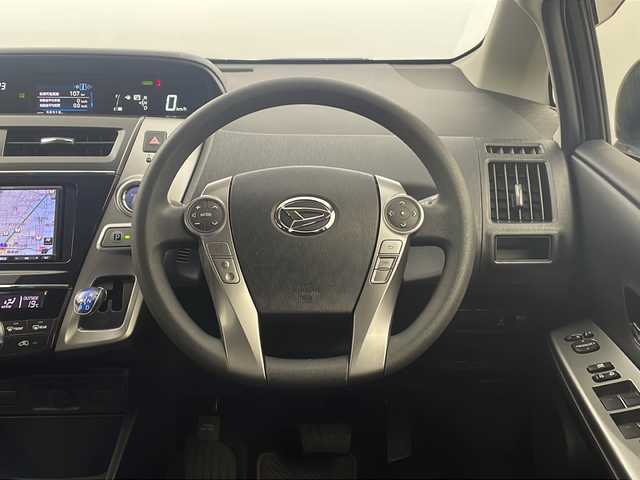 ダイハツ メビウス S Lセレクション 栃木県 2016(平28)年 5.9万km シルバーメタリック 社外ナビ　CN-B200D/（CD/FM・AM/SD/AUX)/バックカメラ/ETC/横滑り防止装置/電動格納ミラー/ステアリングリモコン/スマートキー/ドアバイザー/フォグライト/オートエアコン