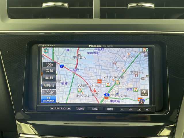 ダイハツ メビウス S Lセレクション 栃木県 2016(平28)年 5.9万km シルバーメタリック 社外ナビ　CN-B200D/（CD/FM・AM/SD/AUX)/バックカメラ/ETC/横滑り防止装置/電動格納ミラー/ステアリングリモコン/スマートキー/ドアバイザー/フォグライト/オートエアコン