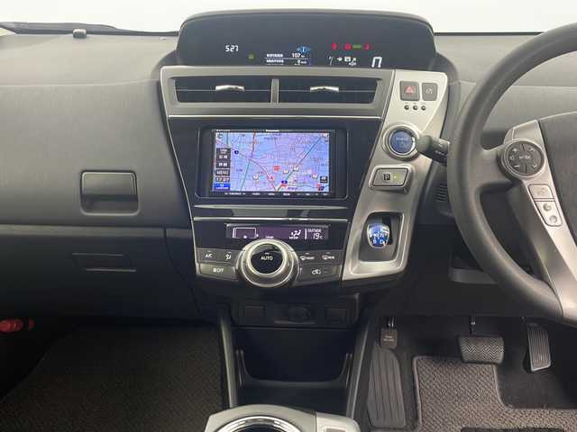 ダイハツ メビウス S Lセレクション 栃木県 2016(平28)年 5.9万km シルバーメタリック 社外ナビ　CN-B200D/（CD/FM・AM/SD/AUX)/バックカメラ/ETC/横滑り防止装置/電動格納ミラー/ステアリングリモコン/スマートキー/ドアバイザー/フォグライト/オートエアコン