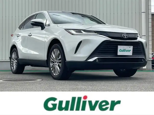 トヨタ ハリアー Z 富山県 2021(令3)年 2万km ホワイトパールクリスタルシャイン ワンオーナー／/４ＷＤ／/メーカーナビ／/フルセグＴＶ／/Ｂｌｕｅｔｏｏｔｈ／/ＪＢＬプレミアムサウンド／/置くだけ充電/バックカメラ／/コーナーセンサー/セーフティセンス/レーダークルーズコントロール／/レーンキープアシスト／/パワーバックドア／/オートマチックハイビーム/LEDオートライト/LEDフォグライト