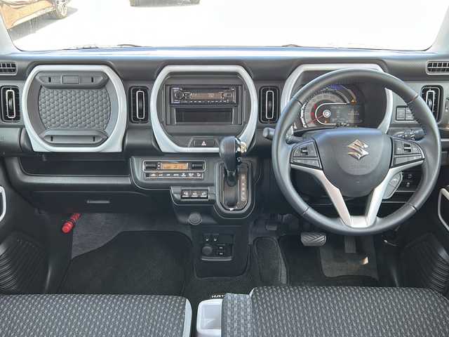 スズキ ハスラー HYBRID X 秋田県 2023(令5)年 3.6万km クールカーキPM 社外CDデッキ/純正15インチアルミ/４WD/後方コーナーセンサー/ワンオーナー/スペアキー