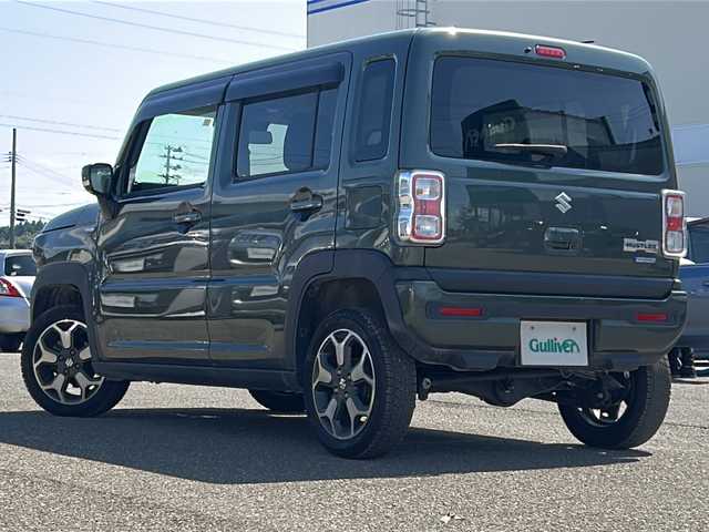スズキ ハスラー HYBRID X 秋田県 2023(令5)年 3.6万km クールカーキPM 社外CDデッキ/純正15インチアルミ/４WD/後方コーナーセンサー/ワンオーナー/スペアキー