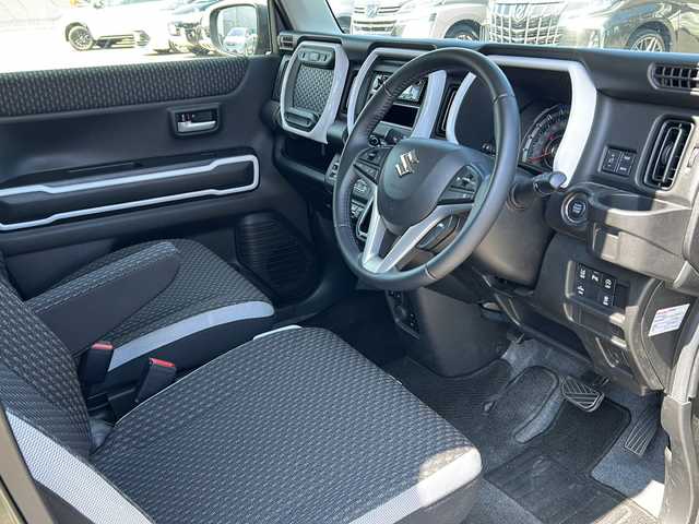 スズキ ハスラー HYBRID X 秋田県 2023(令5)年 3.6万km クールカーキPM 社外CDデッキ/純正15インチアルミ/４WD/後方コーナーセンサー/ワンオーナー/スペアキー