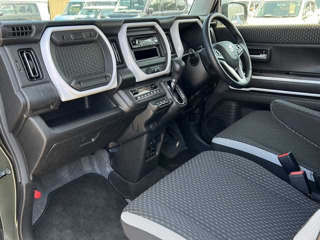 スズキ ハスラー HYBRID X 秋田県 2023(令5)年 3.6万km クールカーキPM 社外CDデッキ/純正15インチアルミ/４WD/後方コーナーセンサー/ワンオーナー/スペアキー