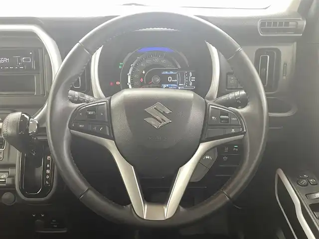 スズキ ハスラー HYBRID X 福井県 2023(令5)年 3.6万km クールカーキPM KenwoodCDデッキ/純正15インチAW/アダプティブクルーズコントロール/レーンキープアシスト/コーナーセンサー/プリクラッシュ/シートヒーター/オートライト/プッシュスタート/純正フロアマット/スペアキー