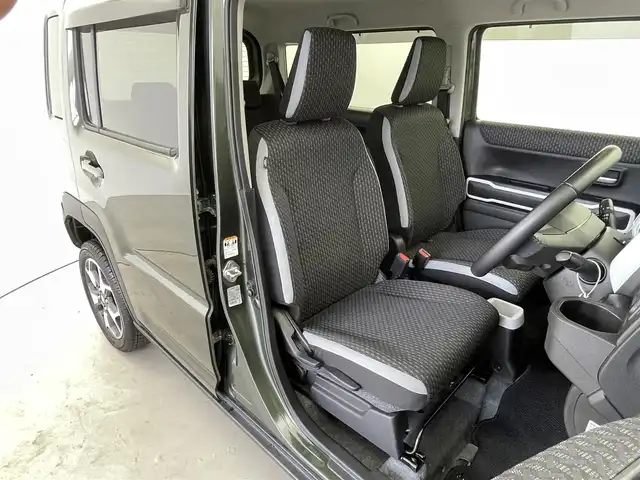 スズキ ハスラー HYBRID X 福井県 2023(令5)年 3.6万km クールカーキPM KenwoodCDデッキ/純正15インチAW/アダプティブクルーズコントロール/レーンキープアシスト/コーナーセンサー/プリクラッシュ/シートヒーター/オートライト/プッシュスタート/純正フロアマット/スペアキー