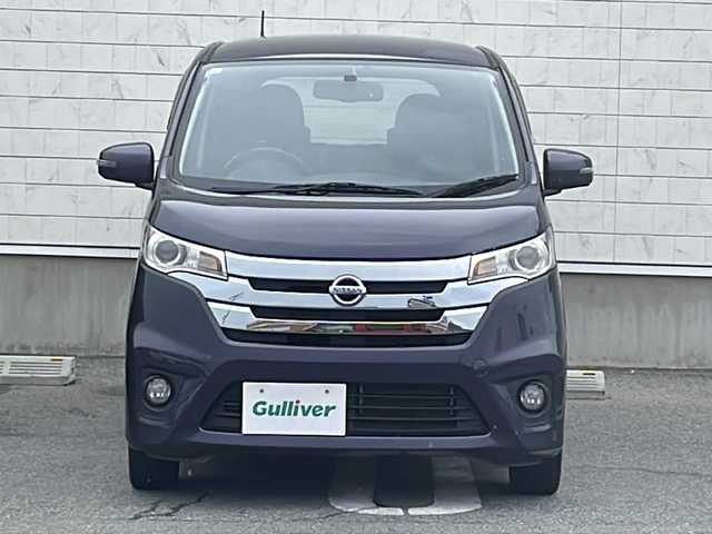 日産 デイズ ハイウェイスターG 山形県 2013(平25)年 3.5万km プレミアムパープルP 禁煙車/純正ナビ/CD.DVD.BT.USB.AUX/ワンセグ/アラウンドビューモニター/ETC/アイドリングストップ/プッシュスタート/スマートキー/キセノンライト