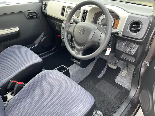 スズキ アルト L 福島県 2019(平31)年 9.6万km アーバンブラウンパールメタリック ４WD/アイドリングストップ/Sエネチャージ/純正オーディオ/前席シートヒーター/リモコンキー/ABS/保証書/取説書/スタッドレスタイヤ積込