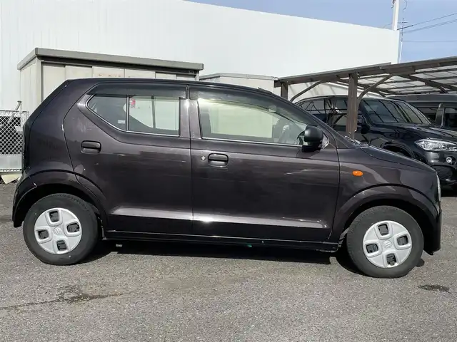 スズキ アルト L 福島県 2019(平31)年 9.6万km アーバンブラウンパールメタリック ４WD/アイドリングストップ/Sエネチャージ/純正オーディオ/前席シートヒーター/リモコンキー/ABS/保証書/取説書/スタッドレスタイヤ積込