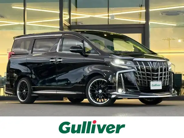トヨタ アルファード S Cパッケージ 東京都 2021(令3)年 3.5万km ブラック モデリスタ：フルエアロ/モデリスタ：マフラー/純正メーカーOPナビ/パノラミックビューモニター/CD/DVD/BT/AM/FM/TV/HDMI/リアエンターテイメントシステム/JBLサウンド/レザーシート/シートヒーター/ベンチレーション/メモリー機能付きパワーシート/パーキングアシスト（駐車支援）/両側パワースライドドア/デジタルインナーミラー/セーフティセンス/プリクラッシュセーフティ/レーントレーシングアシスト/オートハイビーム/クリアランスソナー/ブラインドスポットモニター/ビルトインETC2.0