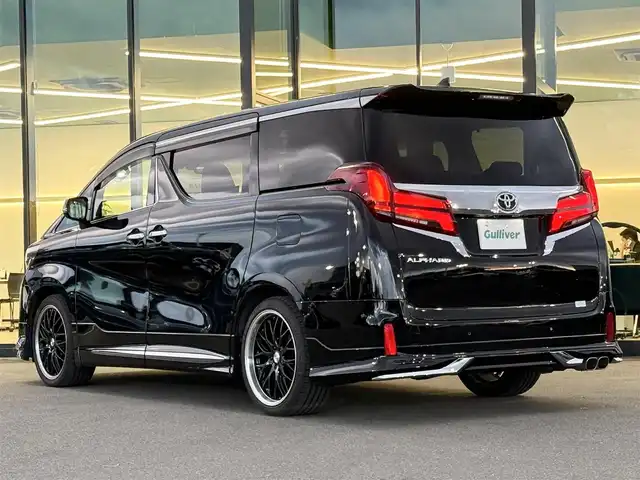 トヨタ アルファード S Cパッケージ 東京都 2021(令3)年 3.5万km ブラック モデリスタ：フルエアロ/モデリスタ：マフラー/純正メーカーOPナビ/パノラミックビューモニター/CD/DVD/BT/AM/FM/TV/HDMI/リアエンターテイメントシステム/JBLサウンド/レザーシート/シートヒーター/ベンチレーション/メモリー機能付きパワーシート/パーキングアシスト（駐車支援）/両側パワースライドドア/デジタルインナーミラー/セーフティセンス/プリクラッシュセーフティ/レーントレーシングアシスト/オートハイビーム/クリアランスソナー/ブラインドスポットモニター/ビルトインETC2.0