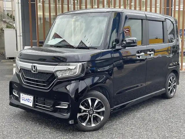ホンダ Ｎ ＢＯＸ カスタム G L ホンダセンシング 千葉県 2020(令2)年 10.6万km クリスタルブラックパール (株)IDOMが運営する【じしゃロン八千代店】の自社ローン対象車両になります。こちらは現金またはオートローンご利用時の価格です。自社ローンご希望の方は別途その旨お申付け下さい/ETC/Bluetooth接続/パワースライドドア