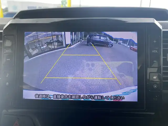 ダイハツ ウェイク G SA 兵庫県 2015(平27)年 8.7万km ブラックマイカメタリック 純正８型ナビ/・TV.BT.AM.FM/衝突軽減装置/バックカメラ/両側パワースライドドア/オートエアコン/電格ミラー/革巻きステアリング/ＥＴＣ/純正フロアマット/純正ドアバイザー