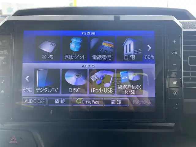 ダイハツ ウェイク G SA 兵庫県 2015(平27)年 8.7万km ブラックマイカメタリック 純正８型ナビ/・TV.BT.AM.FM/衝突軽減装置/バックカメラ/両側パワースライドドア/オートエアコン/電格ミラー/革巻きステアリング/ＥＴＣ/純正フロアマット/純正ドアバイザー