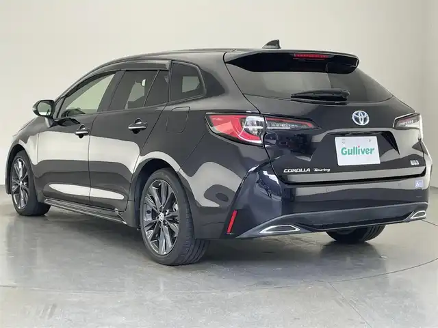 トヨタ カローラツーリング ハイブリッド ダブルバイビー 愛知県 2021(令3)年 3万km スパークリングブラックパールクリスタルシャイン 純正９型ＤＡナビＴＶ　バックカメラ　禁煙車　ハーフレザー　シートヒーター　ＢＳＭ　ＥＴＣ２．０　ハンドルヒーター　前後ドラレコ　ＬＥＤライト　セーフティセンス　衝突軽減　追従クルコン　電動パーキングＢ