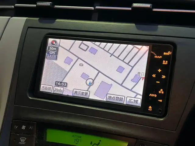 トヨタ プリウス S　LEDエディション 静岡県 2010(平22)年 17.5万km ホワイトパールクリスタルシャイン ユーザー買取車/純正ディーラーナビ/・FM/AM/CD/DVD/ワンセグ/HDD/ステアリングスイッチ/電動格納ミラー/ビルトインETC/ウィンカーミラー/HIDライト