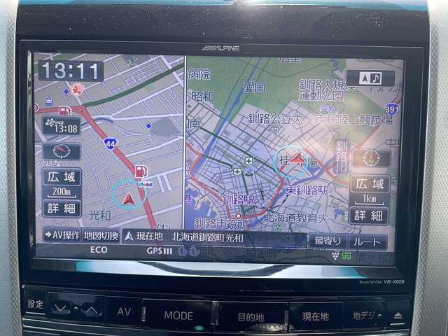 トヨタ ヴェルファイア 2．4Z 道東・釧路十勝 2013(平25)年 17.9万km ホワイトパールクリスタルシャイン アルパイン９インチナビ/フルセグ/Bluetooth/DISC/SD/アルパインフリップダウンモニター/バックカメラ/ビルトインETC/コーナーセンサー/ワイパーデアイザー/フォグランプ/両側自動ドア/純正AW/純正AW付冬タイヤ積載/リアエアコン/スマートキー/スタートボタン/電動格納ミラー/ドアバイザー