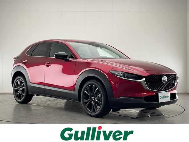 マツダ ＣＸ－３０ XD ブラックトーンエディション 宮崎県 2023(令5)年 1.6万km ソウルレッドクリスタルM 禁煙車/衝突被害軽減ブレーキ/純正10.25型ディスプレイオーディオナビTV/（CD/DVD/Bluetooth/USB/フルセグTV)/純正ドライブレコーダー/純正LEDオートライト/純正18インチアルミ/全方位モニター/アダプティブクルーズコントロール/レーンディパーチャーアラート/ブラインドスポットモニター/ヘッドアップディスプレイ/クリアランスソナー/電子パーキング/オートホールド/パドルシフト/運転席パワーシート/前席シートヒーター/デュアルオートエアコン/本革巻ハンドル/スマートキー/プッシュエンジンスタート/スペアキー/新車時保証書/取扱い説明書
