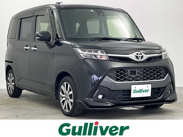 トヨタ タンク カスタムG－T 大阪府 2017(平29)年 4.5万km ブラックマイカメタリック 純正９インチナビ　/フルセグＴＶ　/BT/CD/DVD/USB/SD/バックカメラ　/フリップダウンモニター　/両側パワースライドドア　/ＥＴＣ２．０　/追従型クルーズコントロール　/シートヒーター　/衝突被害軽減システム　/ＬＥＤヘッドライト　/オートライト/ＡＡＣ/スマートキー/ドライブレコーダー