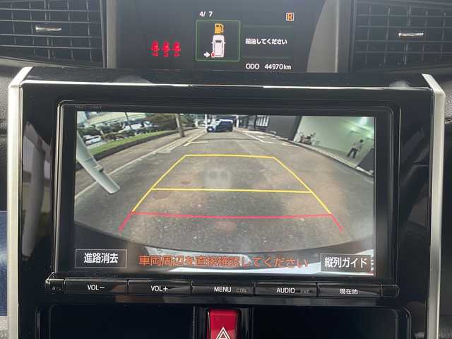 トヨタ タンク カスタムG－T 大阪府 2017(平29)年 4.5万km ブラックマイカメタリック 純正９インチナビ　/フルセグＴＶ　/BT/CD/DVD/USB/SD/バックカメラ　/フリップダウンモニター　/両側パワースライドドア　/ＥＴＣ２．０　/追従型クルーズコントロール　/シートヒーター　/衝突被害軽減システム　/ＬＥＤヘッドライト　/オートライト/ＡＡＣ/スマートキー/ドライブレコーダー