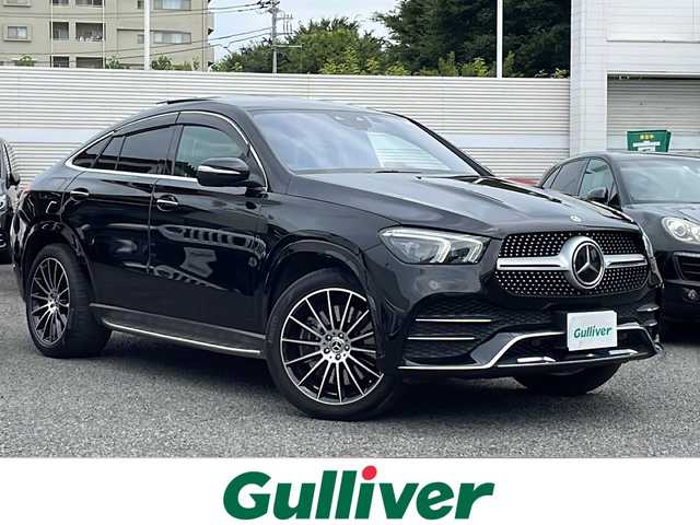 メルセデス・ベンツ Ｍ・ベンツ ＧＬＥ４００ｄ 4MATIC クーペ スポーツ 東京都 2022(令4)年 3.4万km オブシディアンブラック 新車時保証書　整備記録簿/取扱説明書　/アクティブブレーキアシスト/アクティブディスタンスアシストディストロニック/アクティブブラインドウスポット/アクティブレーンキーピングアシスト/アクティブパーキングアシスト/アイドリングストップ/純正ナビ/フルセグTV/BT/USB/AppleCarPlay/360度カメラ　ETC【2.0】/ブルメスター/純正ドライブレコーダー【前後】/サンルーフ/レザーシート/全席シートヒーター/Fベンチレーター/パワーシート/スマートキー×2/LEDヘッドライト/オートライト/パドルシフト付皮巻きハンドル/AMG21インチアルミ