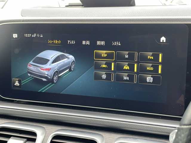 メルセデス・ベンツ Ｍ・ベンツ ＧＬＥ４００ｄ 4MATIC クーペ スポーツ 東京都 2022(令4)年 3.4万km オブシディアンブラック 新車時保証書　整備記録簿/取扱説明書　/アクティブブレーキアシスト/アクティブディスタンスアシストディストロニック/アクティブブラインドウスポット/アクティブレーンキーピングアシスト/アクティブパーキングアシスト/アイドリングストップ/純正ナビ/フルセグTV/BT/USB/AppleCarPlay/360度カメラ　ETC【2.0】/ブルメスター/純正ドライブレコーダー【前後】/サンルーフ/レザーシート/全席シートヒーター/Fベンチレーター/パワーシート/スマートキー×2/LEDヘッドライト/オートライト/パドルシフト付皮巻きハンドル/AMG21インチアルミ
