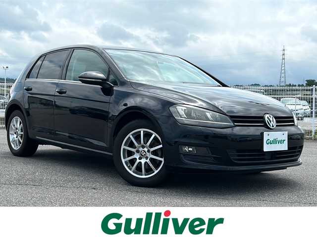 フォルクスワーゲン ゴルフ TSI コンフォートライン BM 富山県 2013(平25)年 5.7万km 黒 HDD純正ナビ/Bluetooth/CD/AUX/ワンセグTV/ETC/横滑り防止装置/レーンキープアシスト/バックカメラ/純正16インチアルミホイール/ドライブレコーダー/純正フロアマット/スペアキー/オートライト/取扱説明書