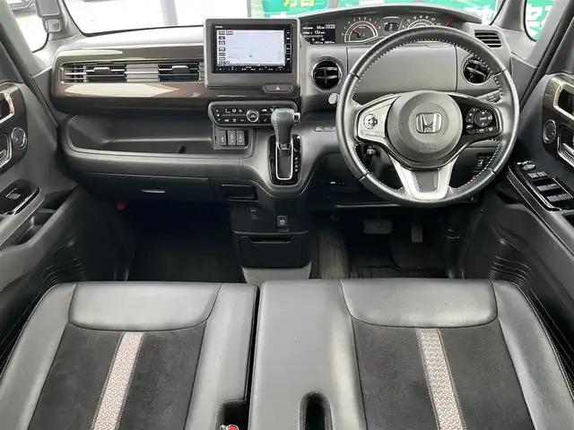 ホンダ Ｎ ＢＯＸ カスタム G L ターボ ホンダセンシング 奈良県 2020(令2)年 3.1万km プラチナホワイトパール 純正ナビ（VXM-214VFi)/（フルセグ／ＢＴ／ＣＤ／ＤＶＤ）/レーダークルーズコントロール/バックカメラ/後方コーナーセンサー/衝突軽減システム/レーンキープアシスト/両側パワースライドドア/ハーフレザーシート/前席シートヒーター/後席サンシェード/ＥＴＣ/前後ドライブレコーダー/純正15インチAW