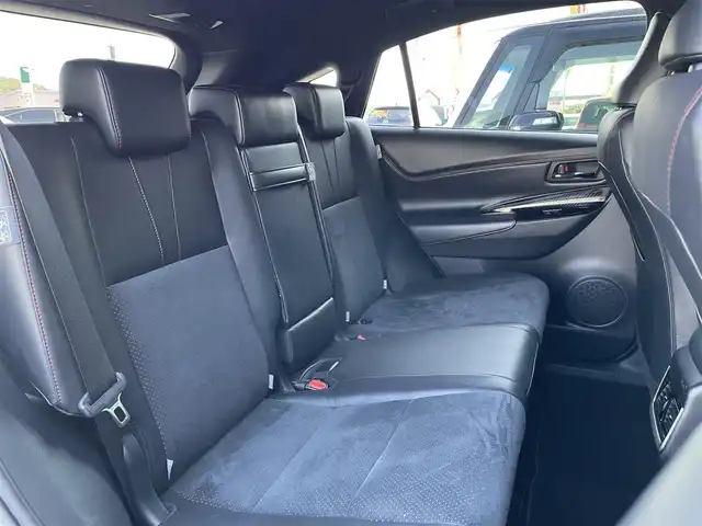 トヨタ ハリアー プレミアム 香川県 2018(平30)年 4.5万km ホワイトパールクリスタルシャイン アルパイン9型ナビ(EX10Z)/→AM.FM/CD/TV/Bluetooth/トヨタセーフティーセンス/・プリクラッシュセーフティー/・レーンディパーチャーアラート/・オートマチックハイビーム/アダプティブハイビームシステム/・レーダークルーズコントロール/・先行車発進告知機能/バックカメラ/純正OPエアロ（フロント・サイド・リア）/パワーバックドア/D席パワーシート/LEDヘッドライト/ハーフレザーシート/革巻きステアリング/ステアリングリモコン/コーナーセンサー/オートホールド/ETC/フロアマット/純正ドアバイザー/HDMI/オートエアコン/パワーウィンドウ/プッシュスタート/スマートキー