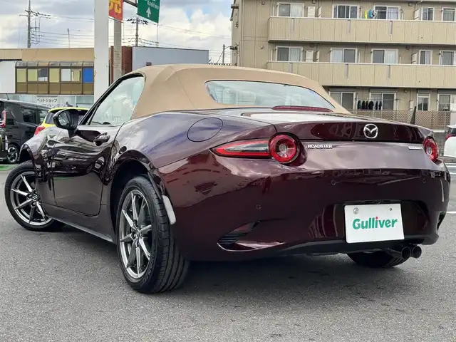 マツダ ロードスター 35周年記念車 千葉県 2025(令7)年 0.1万km ワインＭ ワンオーナー車/6速MT車/i-ACTIVSENSE/衝突軽減ブレーキ/レーダークルーズコントロール/レーンキープアシスト/ハイビームコントロール/ブラインドスポットモニター/スマートブレーキサポート/8.8インチ純正メモリナビ/Bluetooth/CarPlay/フルセグTV/バックカメラ/LEDライト/ETC/社外フロアマット/レザーシート/純正16インチアルミホイール/スマートキー/取扱説明書＆保証書/R7年記録簿/スペアキー×1本