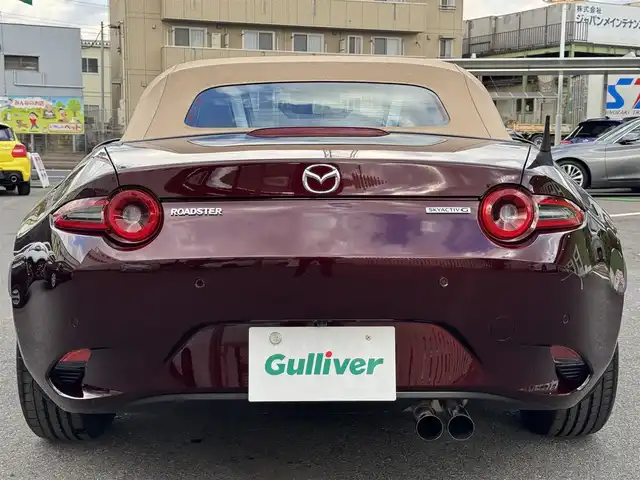 マツダ ロードスター 35周年記念車 千葉県 2025(令7)年 0.1万km ワインＭ ワンオーナー車/6速MT車/i-ACTIVSENSE/衝突軽減ブレーキ/レーダークルーズコントロール/レーンキープアシスト/ハイビームコントロール/ブラインドスポットモニター/スマートブレーキサポート/8.8インチ純正メモリナビ/Bluetooth/CarPlay/フルセグTV/バックカメラ/LEDライト/ETC/社外フロアマット/レザーシート/純正16インチアルミホイール/スマートキー/取扱説明書＆保証書/R7年記録簿/スペアキー×1本