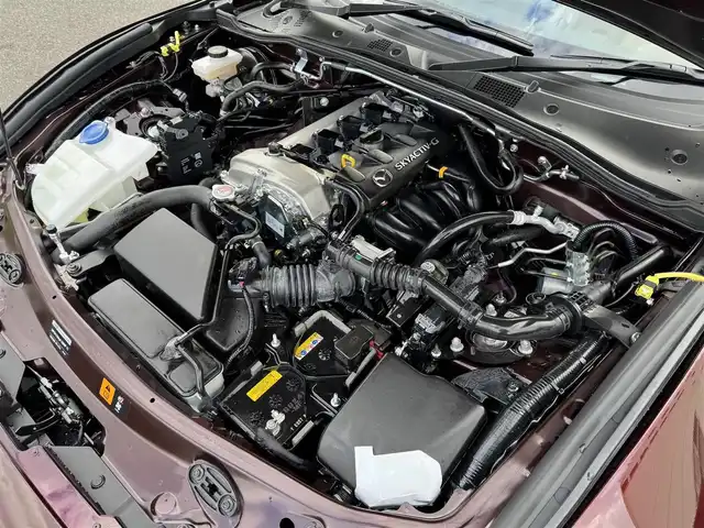 マツダ ロードスター 35周年記念車 千葉県 2025(令7)年 0.1万km ワインＭ ワンオーナー車/6速MT車/i-ACTIVSENSE/衝突軽減ブレーキ/レーダークルーズコントロール/レーンキープアシスト/ハイビームコントロール/ブラインドスポットモニター/スマートブレーキサポート/8.8インチ純正メモリナビ/Bluetooth/CarPlay/フルセグTV/バックカメラ/LEDライト/ETC/社外フロアマット/レザーシート/純正16インチアルミホイール/スマートキー/取扱説明書＆保証書/R7年記録簿/スペアキー×1本