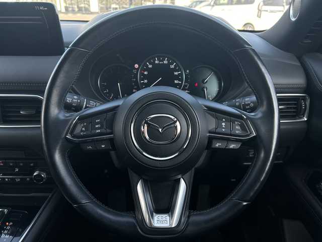 マツダ ＣＸ－８ 25S Lパッケージ 佐賀県 2022(令4)年 4.2万km プラチナクォーツメタリック ワンオーナー/BOSEサウンド/純正ナビ(Bluetooth/フルセグ/FM/AM)/アラウンドビューモニター/ALPINEフリップダウンモニター/レーダークルーズコントロール/黒レザーシート/D/N席パワーシート・シートヒーター/ドラレコ/ETC