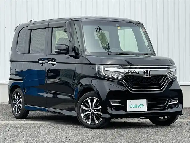 ホンダ,Ｎ－ＢＯＸカスタム,G・Lホンダセンシング,純正ナビBカメラ片側