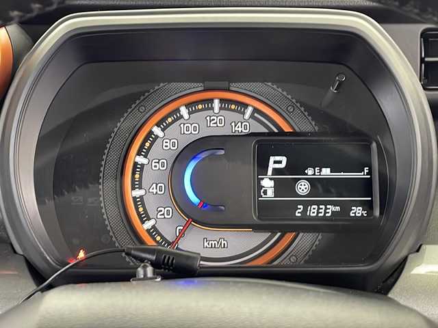 スズキ スペーシア ギア HYBRID XZ 栃木県 2020(令2)年 2.2万km アクティブイエロー/ガンメタリック2トーン ワンオーナー/スズキセーフティサポート/純正8インチメモリナビ/（フルセグTV/DVD/Bluetooth/USB）/全方位カメラ/ビルトインETC/ナビ連動ドライブレコーダー/アダプティブクルーズコントロール/コーナーセンサー/両側パワースライドドア/前席シートヒーター/ステアリングリモコン/スマートキー×2/LEDヘッドライト/フォグランプ/ワンオーナー/保証書/取説